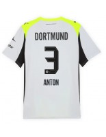 Moške Nogometnih dresov Borussia Dortmund Waldemar Anton #3 Gostujoči 2025-26 Kratki rokavi